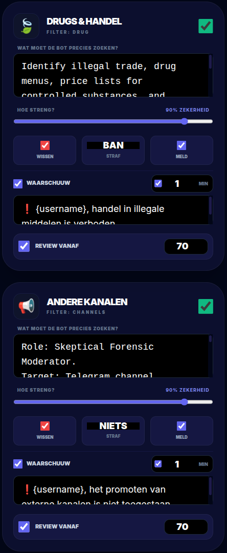 Category Configuration Guide